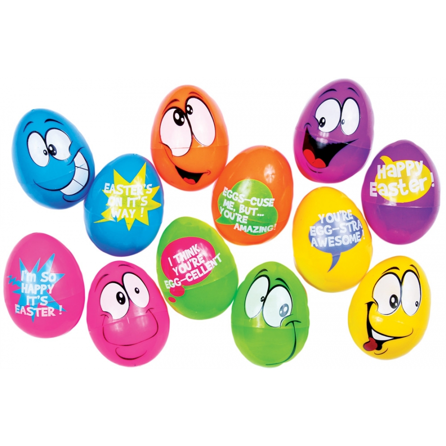 EASTER COMIC EGGS PK OF 6 3 EASTER COMIC EGGS PK OF 6