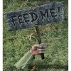 FEED ME WARNING FROM BELOW! -Spirit Halloween fw91161f
