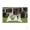 GHOSTS ON POSTS COLOR CHANGING -Spirit Halloween ghosts on posts color changing fw91696