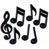 MUSIC NOTES PLASTIC PACK OF 7 -Spirit Halloween qa52