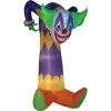 AIRBLOWN KALEIDOSCOPE CLOWN -Spirit Halloween ss75464g